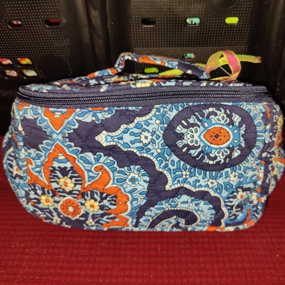 Vera Bradley Retired Top Handle Marrakesh Make Up Bag - Picture 1 of 3